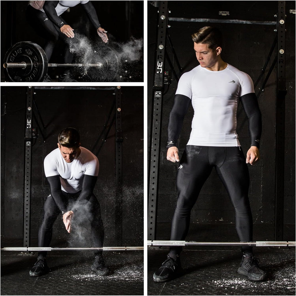 Men'S Compression Pants for Workout, Sports|Base Layer Running Tights Leggings